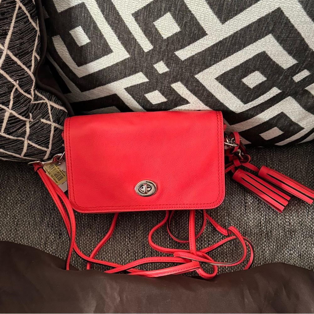 Brand new with tags Coach Leather Penny crossbody.